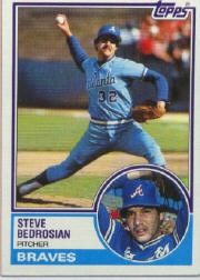 1983 Topps      157     Steve Bedrosian